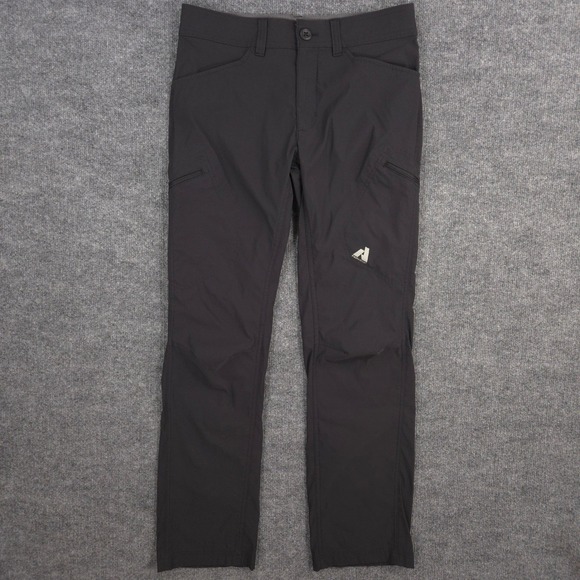 Eddie Bauer Guide Pro Pants Mens 30X31* Black Cargo Pockets Outdoor Performance - Picture 1 of 13